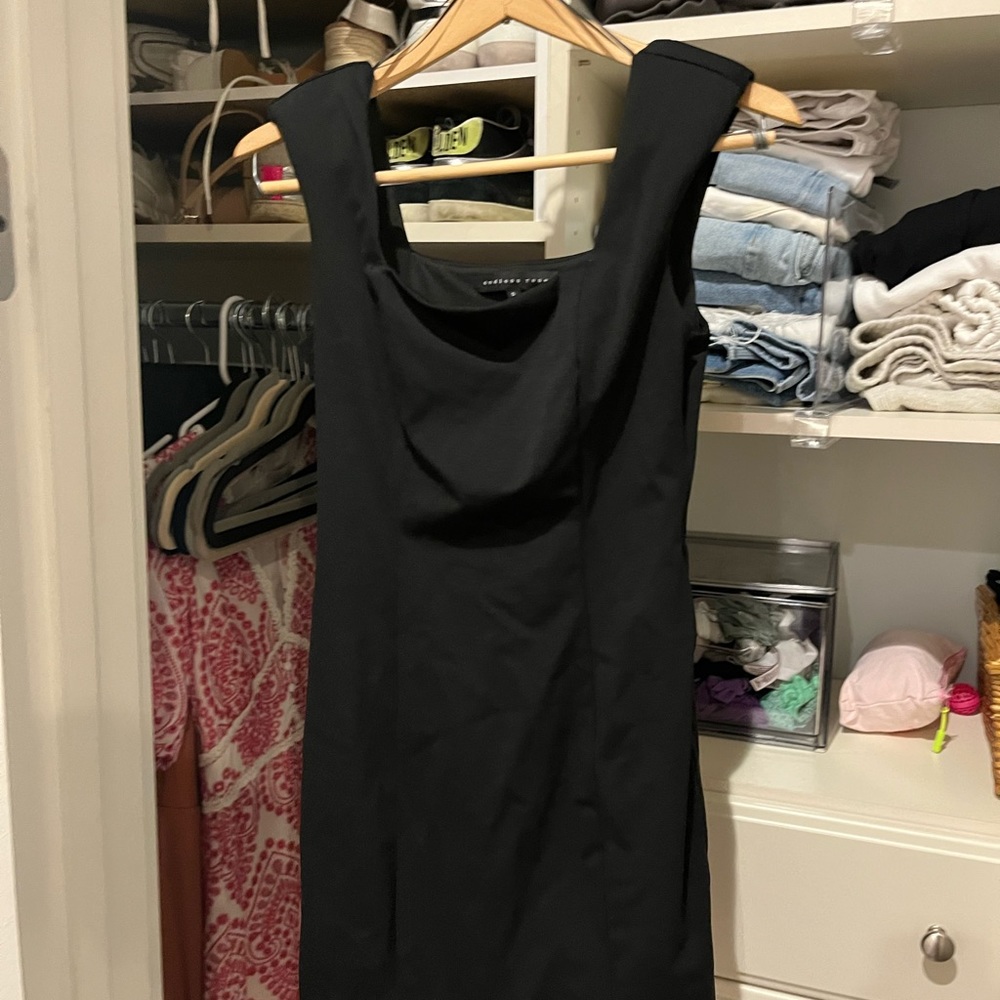 ENDLESS ROSE BLACK TIGHT DRESS - Picture 4 of 10